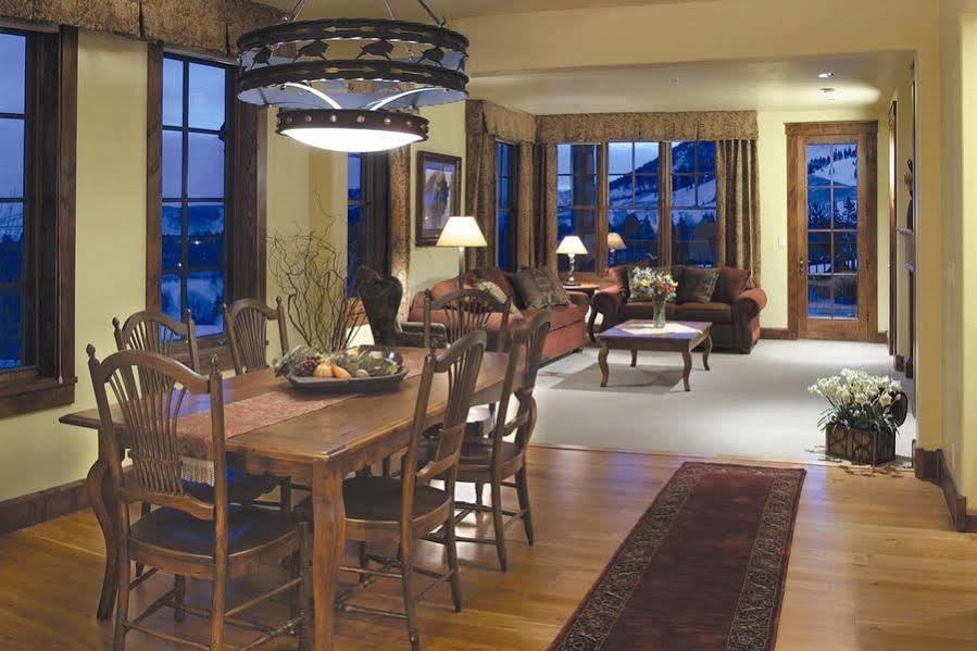 Snow King Resort Luxury Condominiums Jackson Restaurang bild